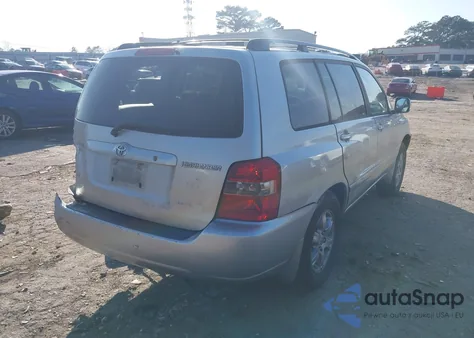 2005 Toyota Highlander V6 из США, поврежденный, VIN JTEGP21A450056314